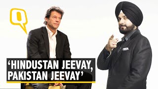 Sidhu Hopes Imran Khan's Victory Proves Good for India-Pakistan Ties I The Quint