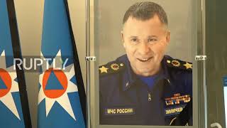 Russia: Putin pays last respects to emergencies minister in Moscow