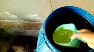 صناعة .صابون سائل برميل120