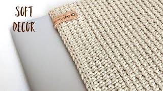 Косметичка из шнура | Клатч крючком | Вяжем крючком | Crochet clutch