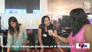 Ms.Thapar from L Sutra talking to DesiplazaTV at South Asia Bridal Show 2013