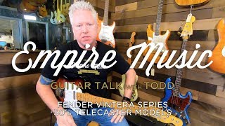 Fender Vintera '50s Telecaster and '50s Telecaster Modified - EMPIRE MUSIC