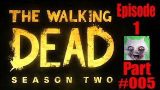 The Walking Dead Season 2 Episode 1 Part #005 | Blind Let's Play | Who Shall I Save!?