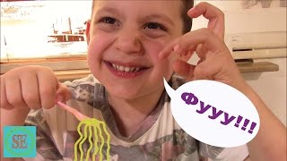 Видео для детей Макароны из порошка Супер Мини еда Жвачка Kracie Popin Cookin DİY candy Ramen Set