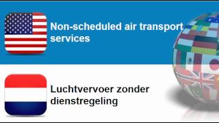 Learn Dutch vocabulary #Topic = Railway transport services