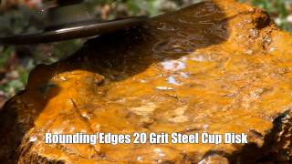 Wet Grinding Petirfied Wood