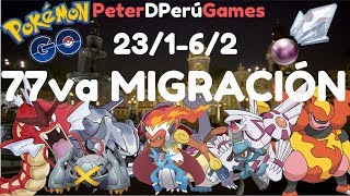 77va Migración"Sinnoh" & Nuevos Nidos Completos Lima Perú - Pokemon Go[PeterD'PerúGames]