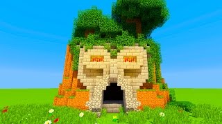 КРАСИВЫЙ ВХОД В ШАХТУ В МАЙНКРАФТ КАК ПОСТРОИТЬ (MINE DWARF ENTRANCE MINECRAFT)