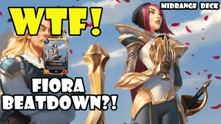 Fiora OTK is FUN | Midrange Fiora Lucian Deck | Legends of Runeterra | League of Legends Card Game
