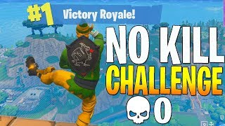 0 KILL CHALLENGE! - FORTNITE SKY BRIDGE (Fortnite NO KILL CHALLENGE)