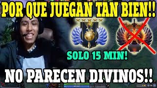 NO LO PUEDE CREER!!| VANN ES DESVENDADO POR DIVINOS!!| JUEGAN MUY BIEN!| DOTA 2