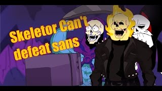 Skeletor can't defeat Sans : Animated short Parody
