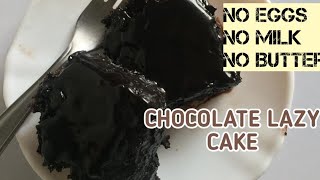 CHOCOLATE LAZY CAKE recipe by (FOOD MOMENTS WITH MASIRA)
