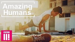 16 Year Old DOUBLE AMPUTEE Breakdancer