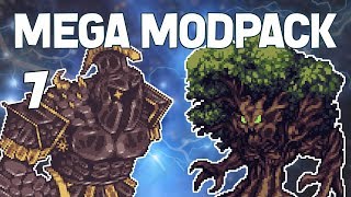 Terraria # 7 QUEEN JELLYFISH! Mega Modpack Let's Play
