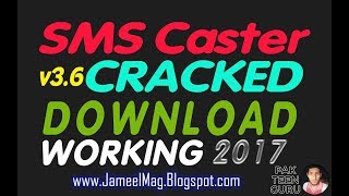 SMS Caster v3.6 + Keygen Free Download Working 2019