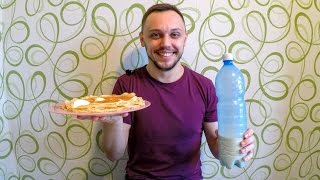 Блины на молоке в бутылке рецепт принципа вкусного приготовления