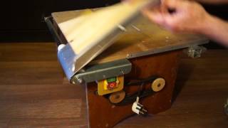 РАСПИЛОВОЧНЫЙ СТАНОК-"ЦИРКУЛЯРКА".  Часть-1. SAWING MACHINE-"CIRCULAR SAW". Part-1.