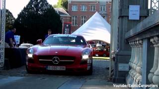 Mercedes SLS AMG Lightning McQueen - Akrapovic exhausts, Insane Revs ! 1080p HD