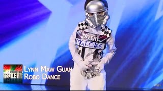 Lyn Maw Guan - Robo Performance || Myanmar's Got Talent Season 3