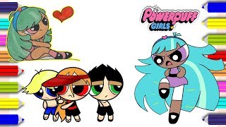 Color in Powerpuff Girls Rowdyruff Boys Brick Boomer Butch Blossom Bubbles Bliss surprise eggs #1132