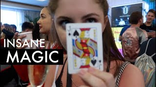 the CRAZIEST magic tricks! Playlist Live Day 2 & Day 3 // Jill Cimorelli