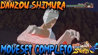 Naruto Storm 4: Danzou / Danzo Shimura Moveset Completo