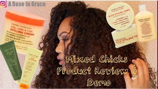REVIEW & DEMO : Mixed Chicks Styling Products