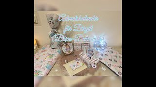 Adventskalender für Birgit  (Biwo-Dekowelt)/ Craft update 14-1/19