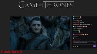 Game of Thrones 8x01 Daenerys Arrives at Winterfell Twitch Chat Reaction