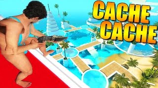 CACHE CACHE ÎLE TROPICALE ! (Délire Garry's Mod)