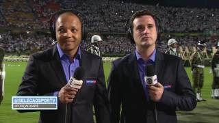 Torcida do Atletico Nacional canta, Vamo vamo Chape