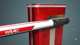 FAAC B680 24V Automatic Barrier available to buy at the Electric Gate Store