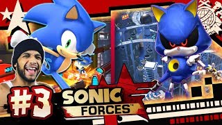 Sonic Forces (PC 4K 60FPS) Part 3 Metropolis, Metal Sonic, & Infinite HARD MODE