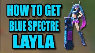 Mobile Legends - How To Get The New Blue Spectre Layla Skin? (Globe offline competition)