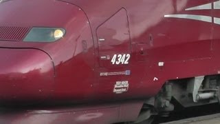 Thalys 4342, Ankunft und Abfahrt, begleitet von ICE's, Köln Hbf, 1-4-2013