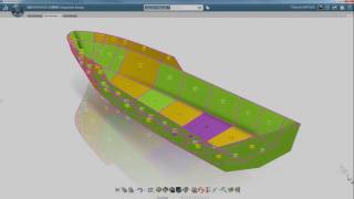 Проектирование корпуса судна из композиционных материалов в CATIA
