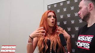 Becky Lynch talks SUMMERSLAM and Lays Down a CHALLENGE to Ronda Rousey & the 4 Horsewomen of MMA