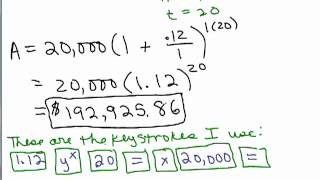 Compound Interest Examples 1