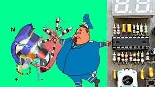 Регулятор скорости двигателя постоянного тока