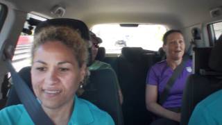 Liezel Huber -- The Open Drive: Australian Open 2012 brought to you by Kia