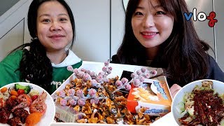 프랑스vlog 김장, 친구의 선물, 뷔페, 심바 건강 검진, 쇼핑(세일템) #135