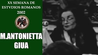 Storiografia, Informazione, Construzione della Memoria - Maria Antonietta Giua (2002)