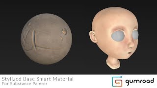 Stylized Smart Material for Substance Painter