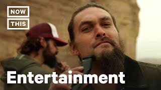 Jason Momoa Shaved His Beard for a Good Cause | NowThis