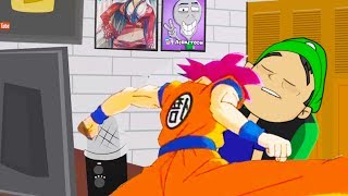 APARECE GOKU DIOS EN LA CASA DE FERNANFLOO | FERNANFLOO ANIMADO