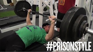 RAW HEAVY BENCH WORKOUT (WARNING: Prison Style)