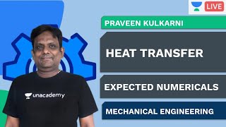 Expected Questions for GATE 2020 | Heat Transfer | Praveen Kulkarni