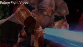 Marvel Future Fight - Odin v Thanos Infinity (No strikers)