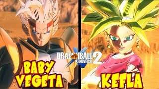 DRAGON BALL XENOVERSE 2 MOD : SUPER BABY VEGETA 2 Y KEFLA ! *DLC EXTRA PACK3* VS ULTRA GOKU MERGED